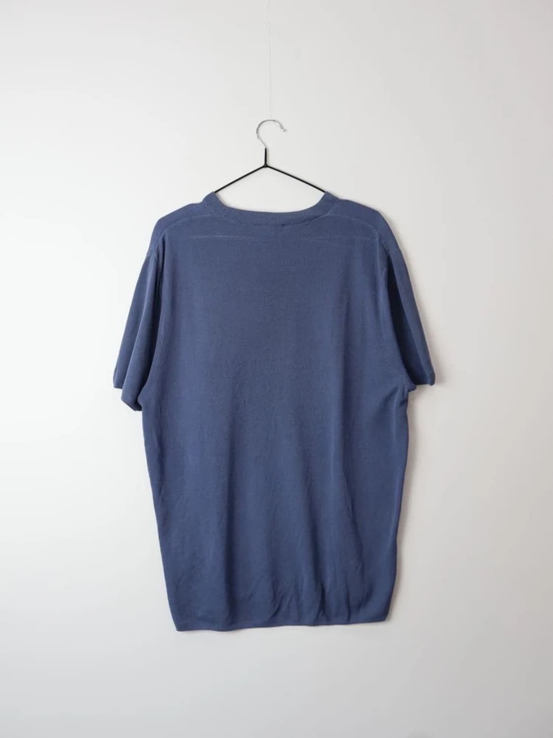 COS Blue Knit Short Sleeve T Shirt 상품이미지4