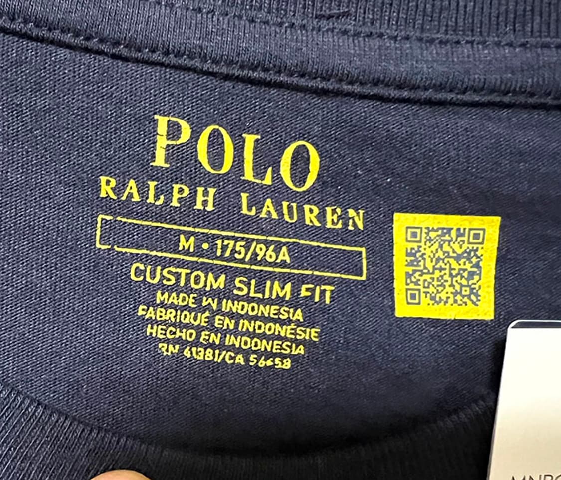 POLO 폴로 남자 반팔티 레드포니 새상품 블루 캐주얼 M 95-100 상품이미지3