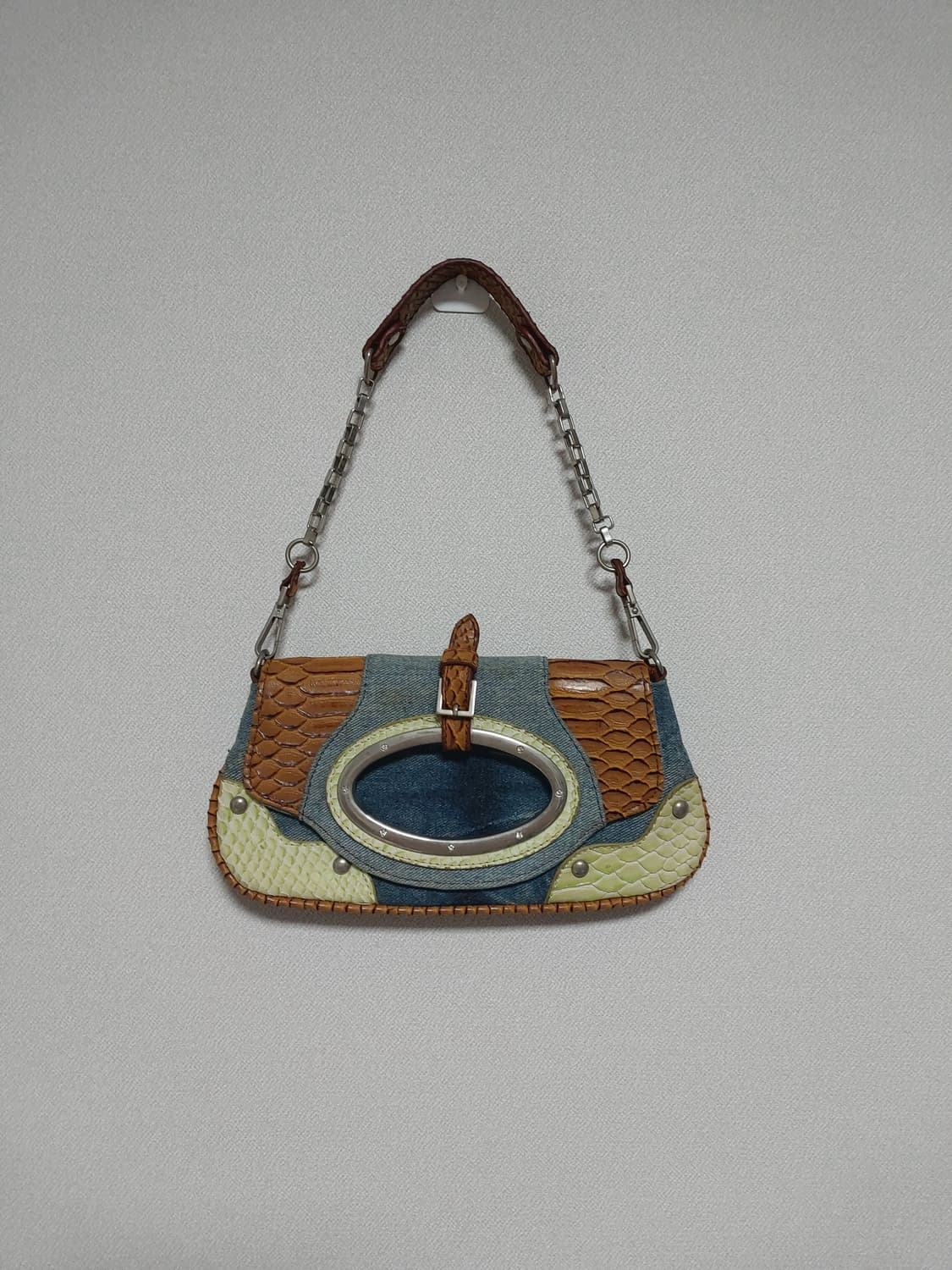 데님 빈티지 미니백 y2k 상품이미지2