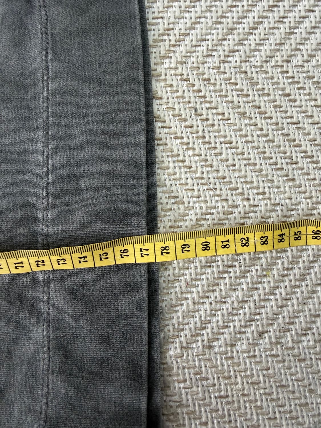 정품) 준지 20ss 남성 오버핏 레이어드 스트링 티셔츠 M 상품이미지10