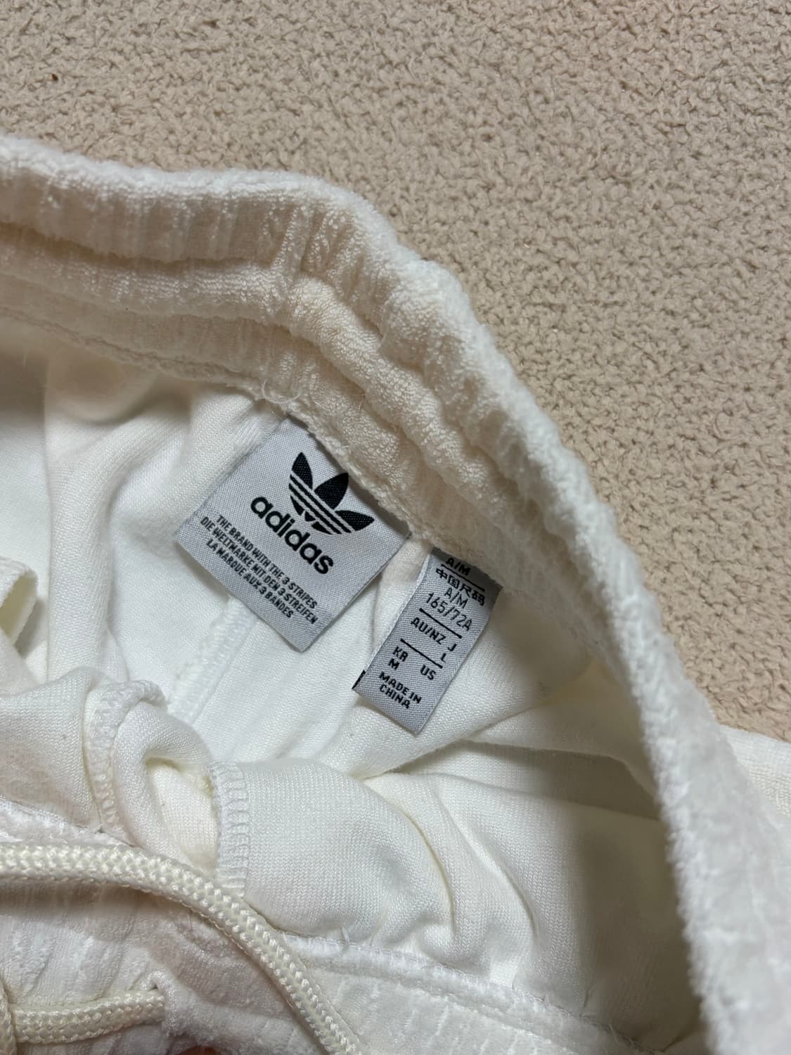 아디다스 테리 반바지 m사이즈 상품이미지3
