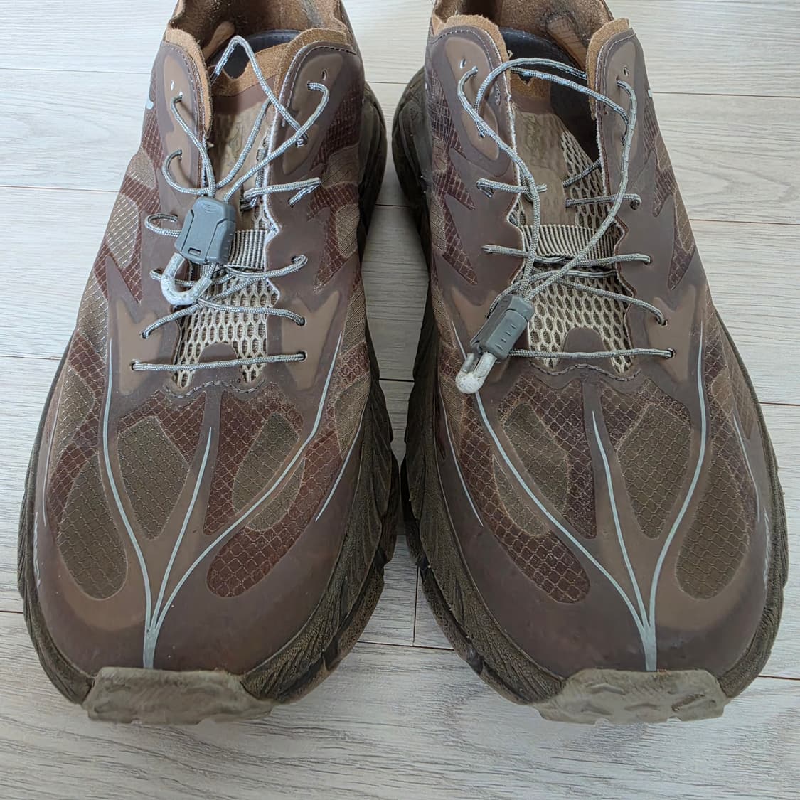 [270]<거의새것> 호카x새티스파이 마파테 스피드4 라이트러버 런닝화 상품이미지4