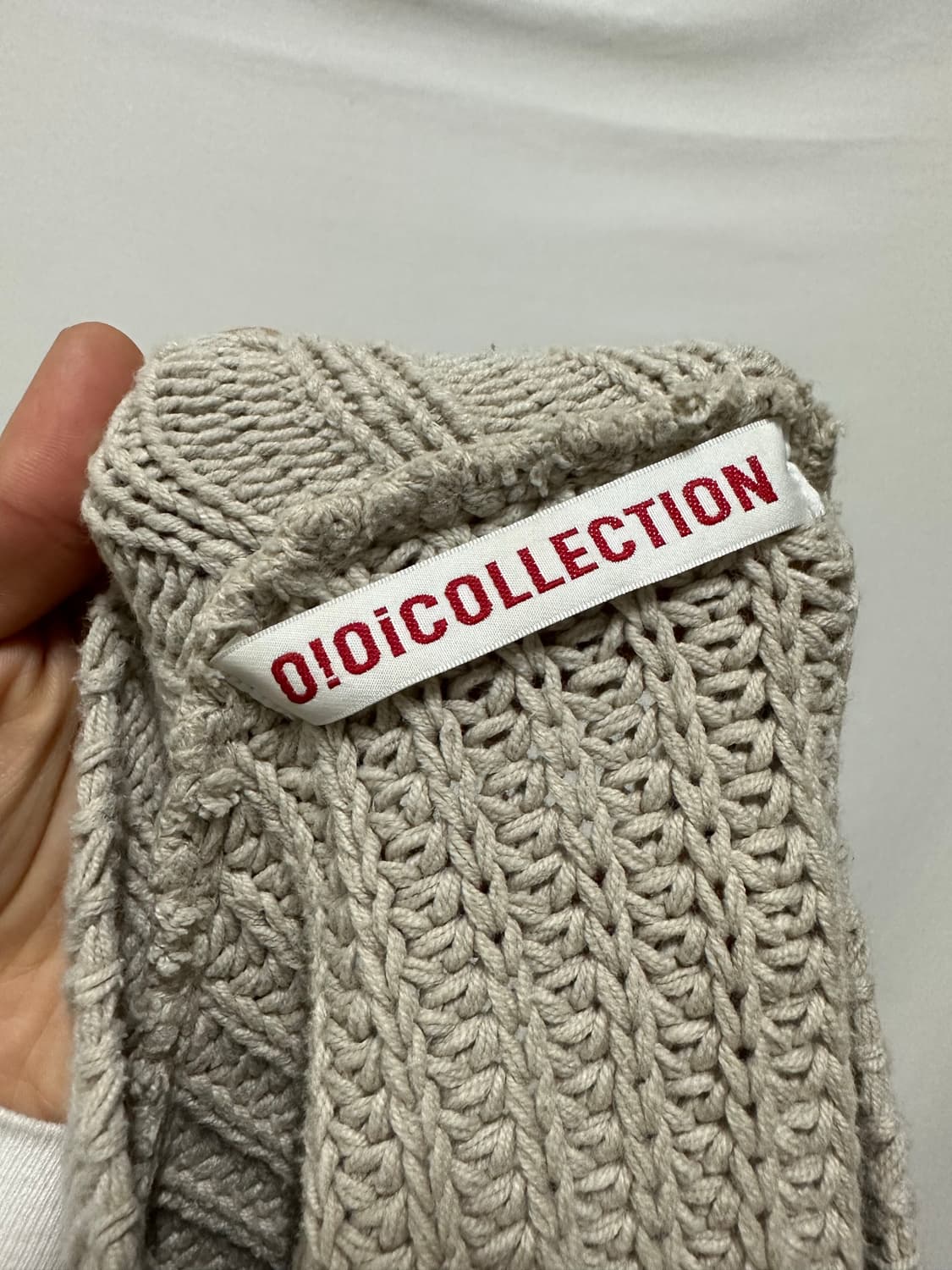 OIOI 크롭 가디건 상품이미지3