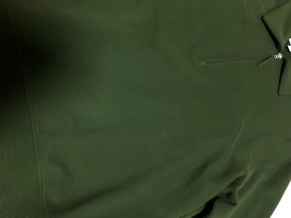 코스 코튼 반집업 그린 상품이미지2