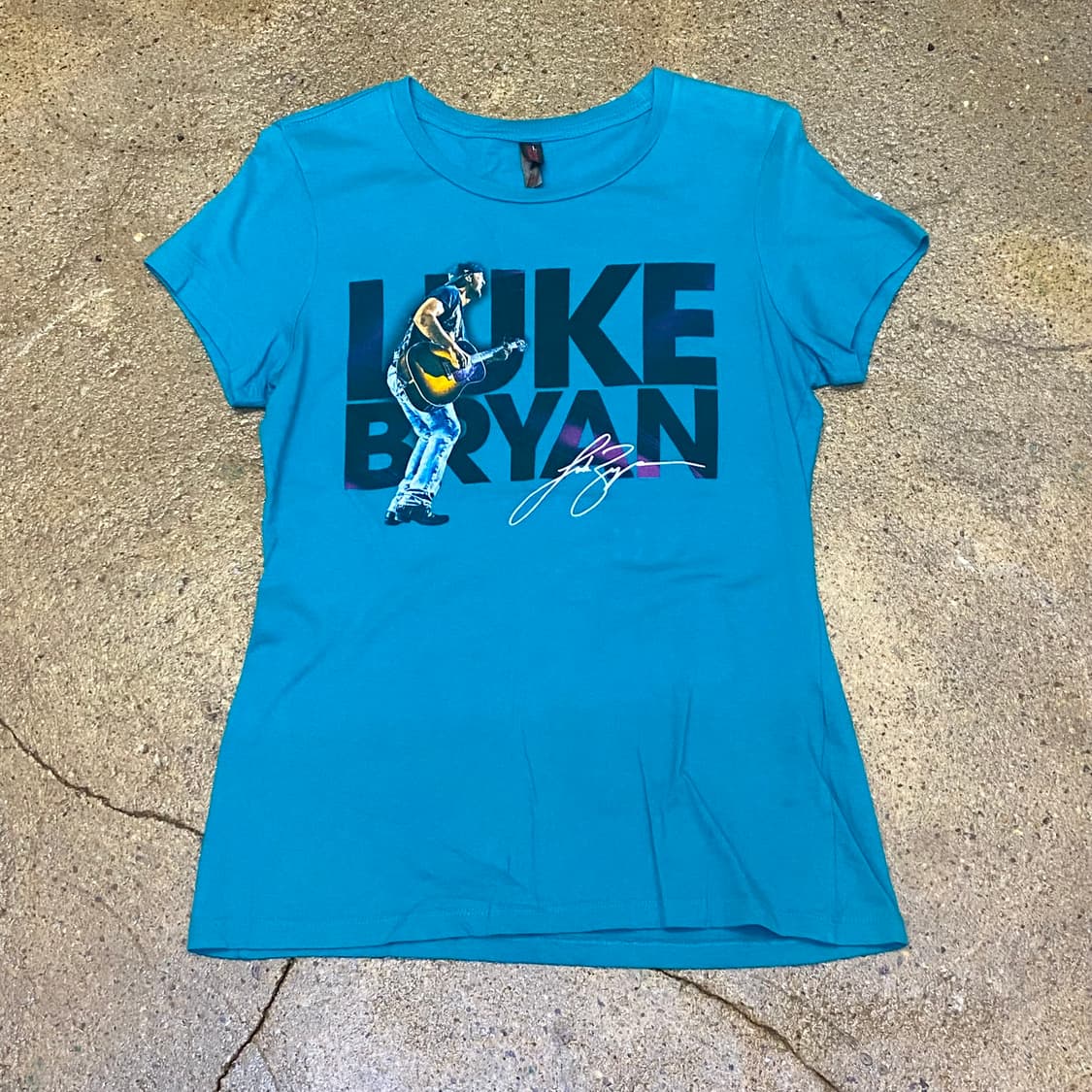 미국 빈티지 루크 브라이언 공식 굿즈티 반팔티 락티셔츠 상품이미지2
