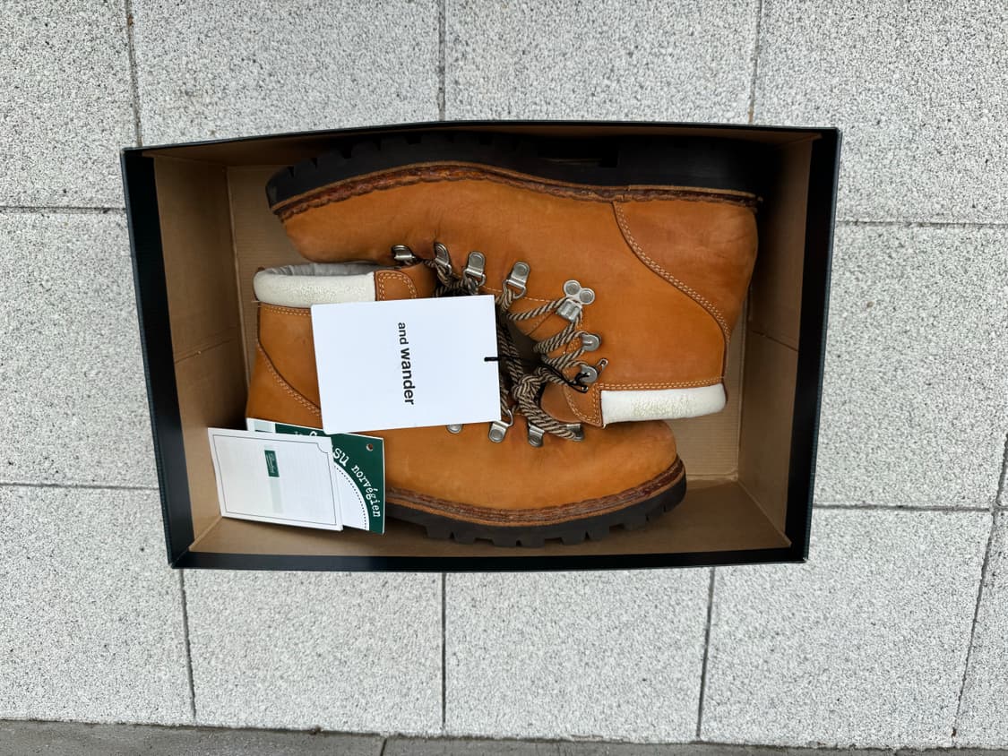 [uk7.5] 파라부트 x 앤드원더 아보리아즈 부츠 상품이미지9