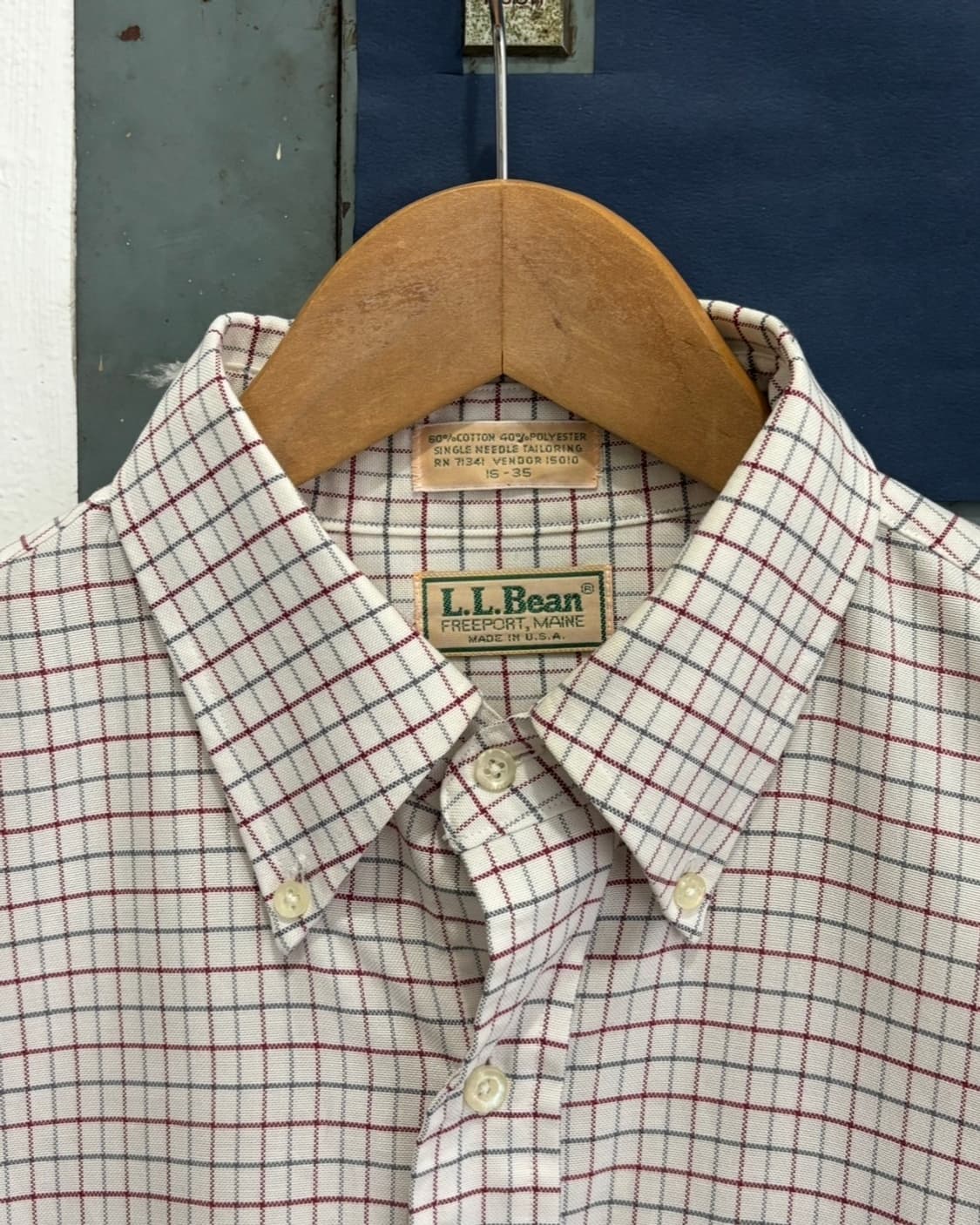 90s L.L.Bean B/D Shirt 상품이미지2