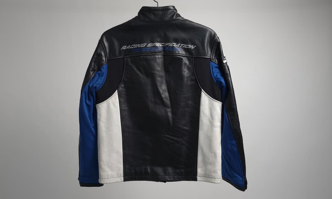 EXR 정품 소가죽 레이싱 자켓 패딩 점퍼 라이더 바이크 100
 상품이미지5