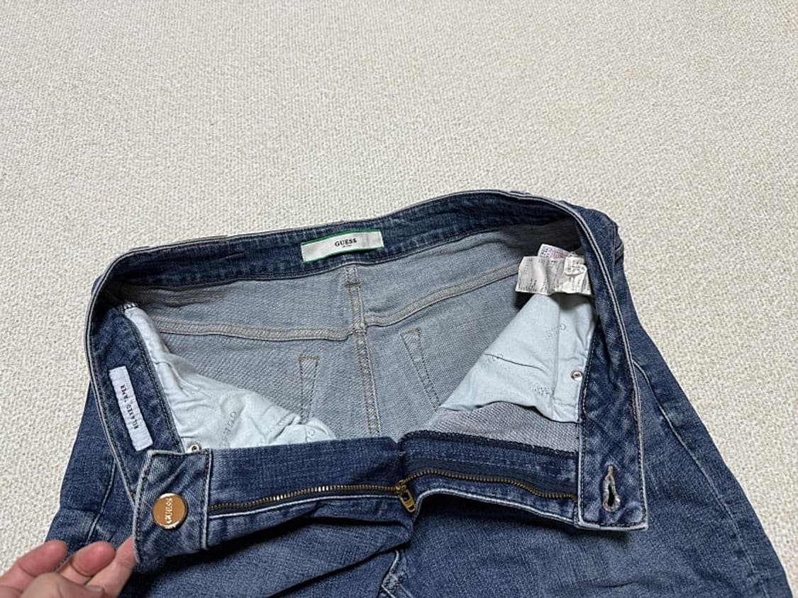 게스 청바지 남성용 34인치 상품이미지3