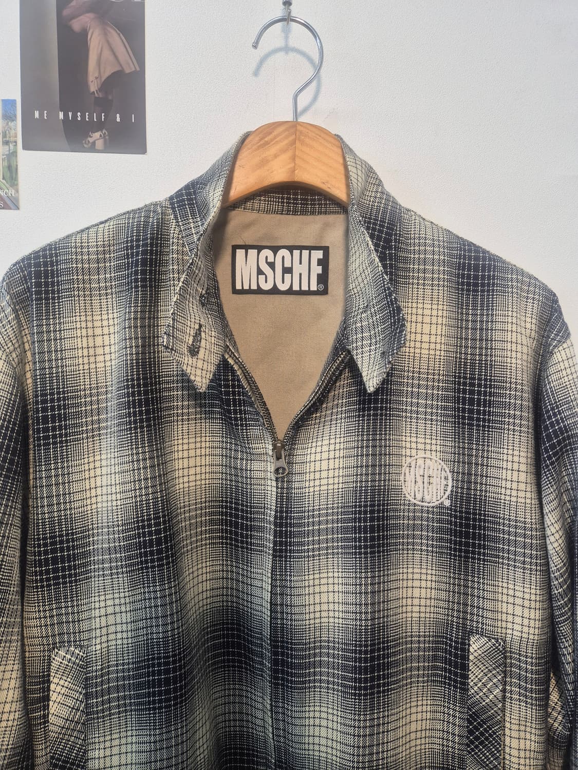 MSCHF 브랜드의 체크 패턴 집업  M
 사이즈  상품이미지3