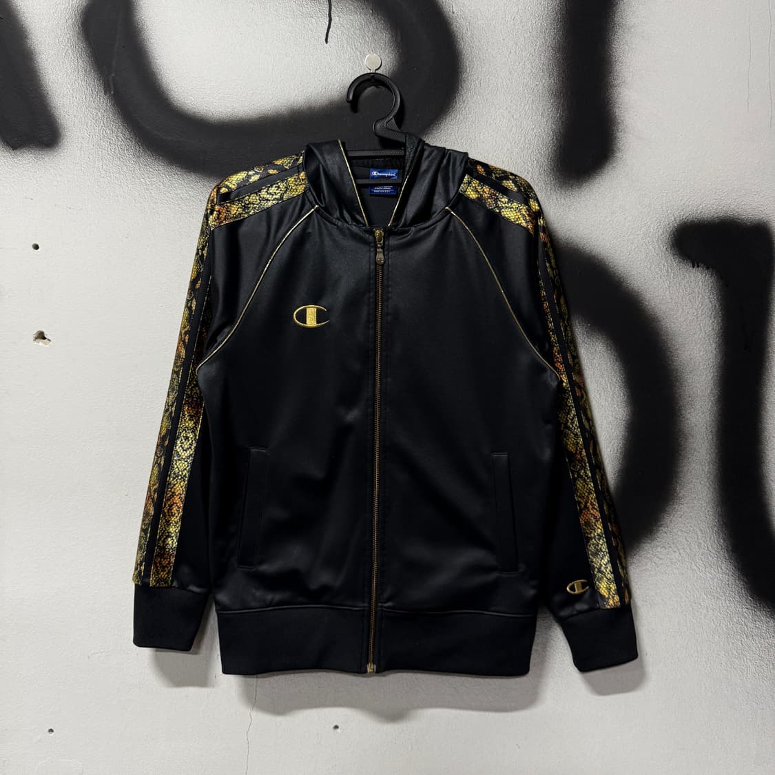 챔피온 재팬 골드 파에톤 파이톤 디테일 져지 저지 집업 후디 상품이미지1