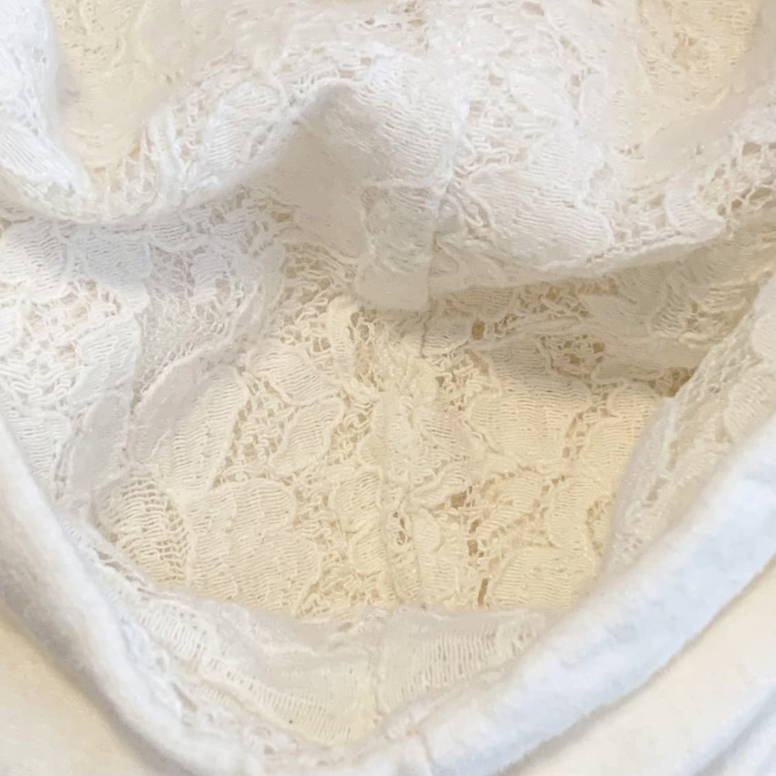 [빈티지] 올리브데올리브 화이트 레이스 후드집업 상품이미지2