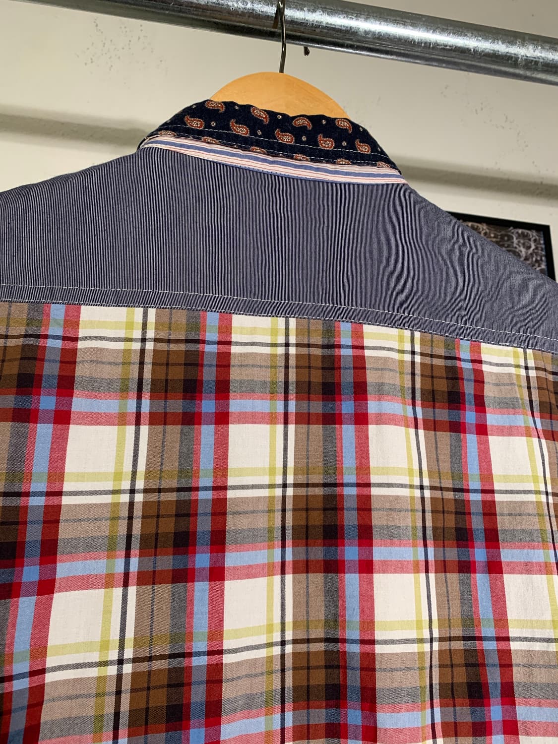 빔즈보이 크레이지 패턴 패크워크 셔츠 상품이미지6