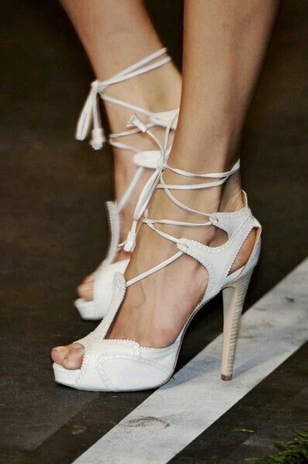 Hermes lace heel (2010 s/s) 상품이미지7