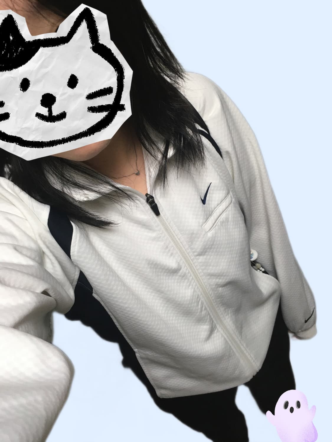 일본빈티지 나이키 범고래 져지 집업 상품이미지5