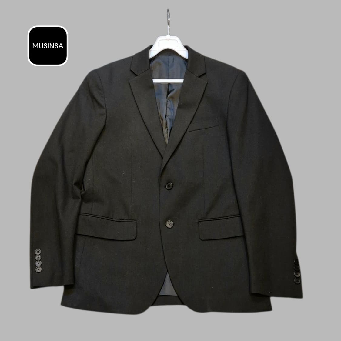 M 무신사 블랙 블레이져  상품이미지1