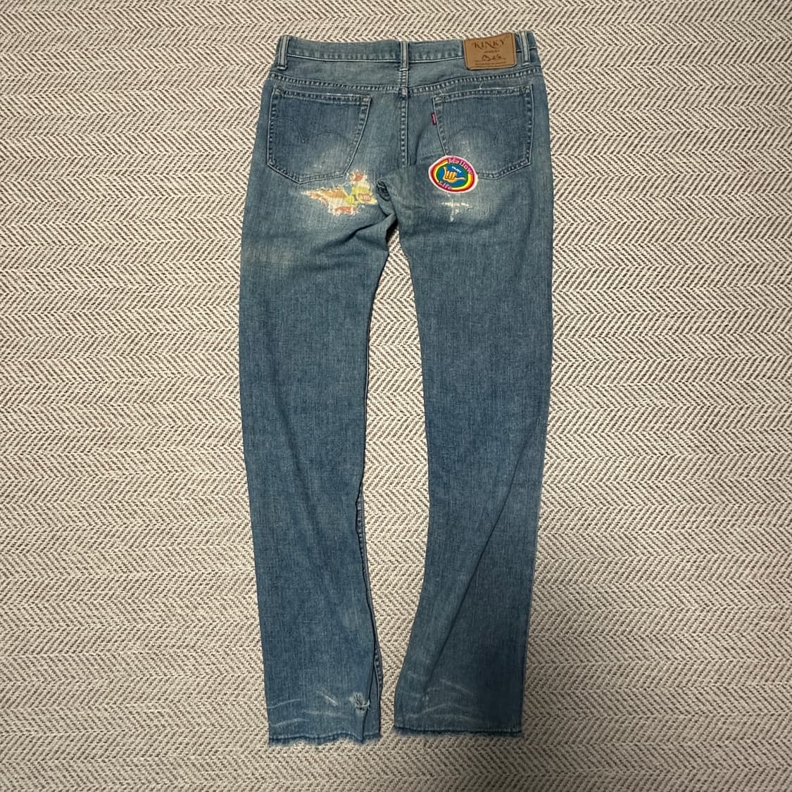 HYSTERIC GLAMOUR woman patchwork denim 상품이미지2