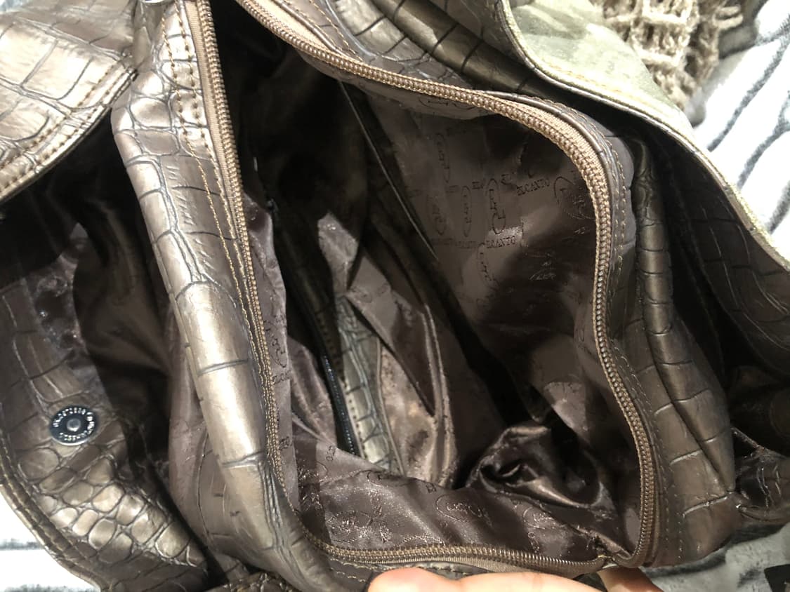 brown snakeskin glitter shoulder bag 상품이미지6