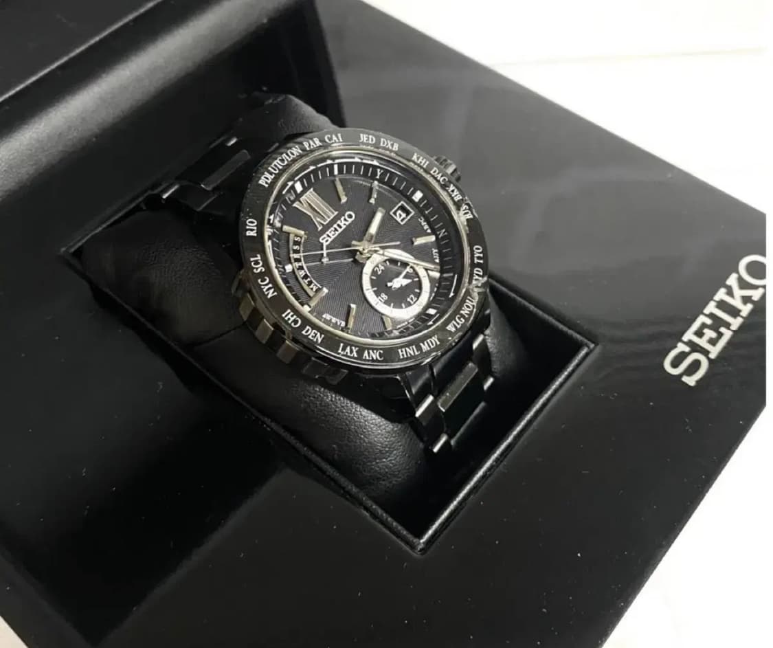 세이코 브라이츠 월드타임 시계 상품이미지1