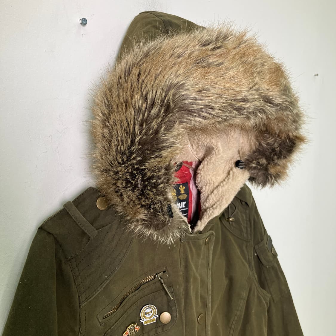 바버 인터내셔널 카미엔 밀리터리 자켓 36 상품이미지4