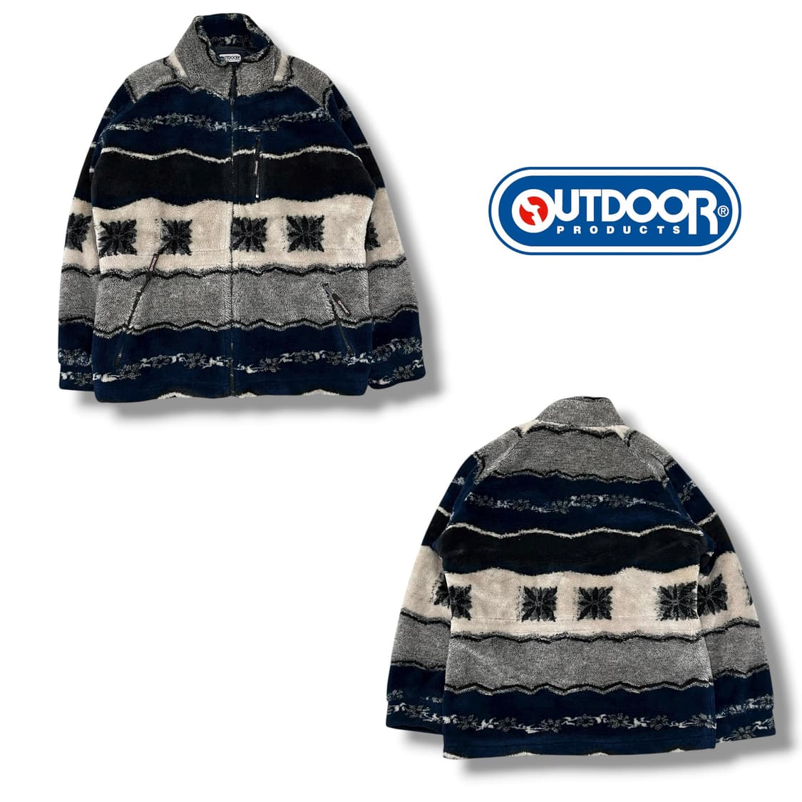 아웃도어 노르딕 플리스 반집업 s08540 상품이미지1