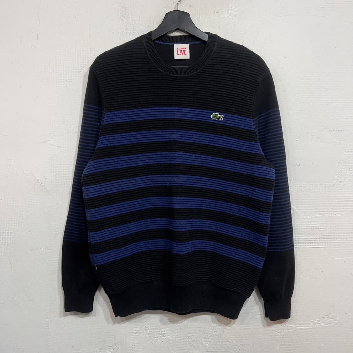 라코스테 라이브 스트라이프 니트 맨투맨 상품이미지2