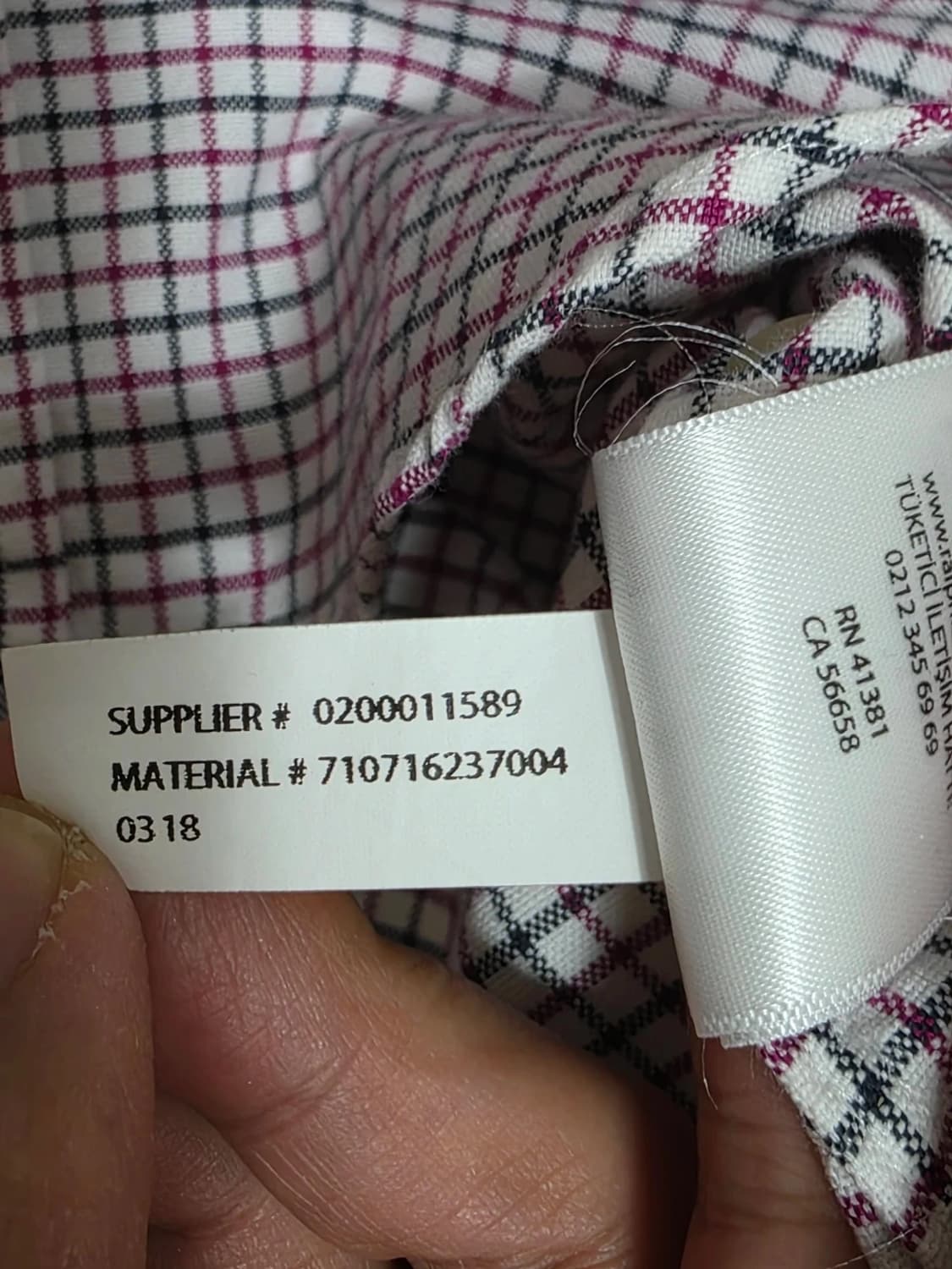 랄프로렌 여성 버튼다운 태터솔 체크 셔츠 상품이미지10