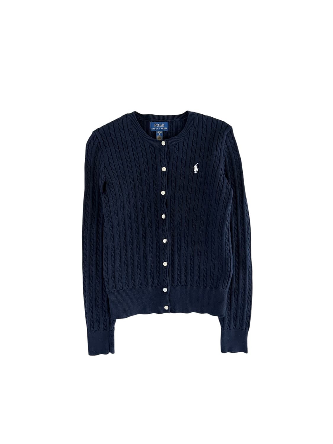 폴로 랄프로렌 네이비 가디건 girls L 상품이미지1