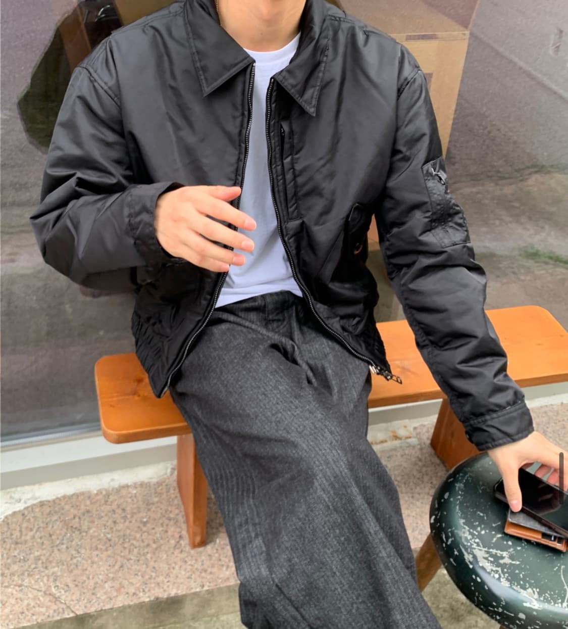 휴즈네스트 항공점퍼 ma-1 상품이미지2