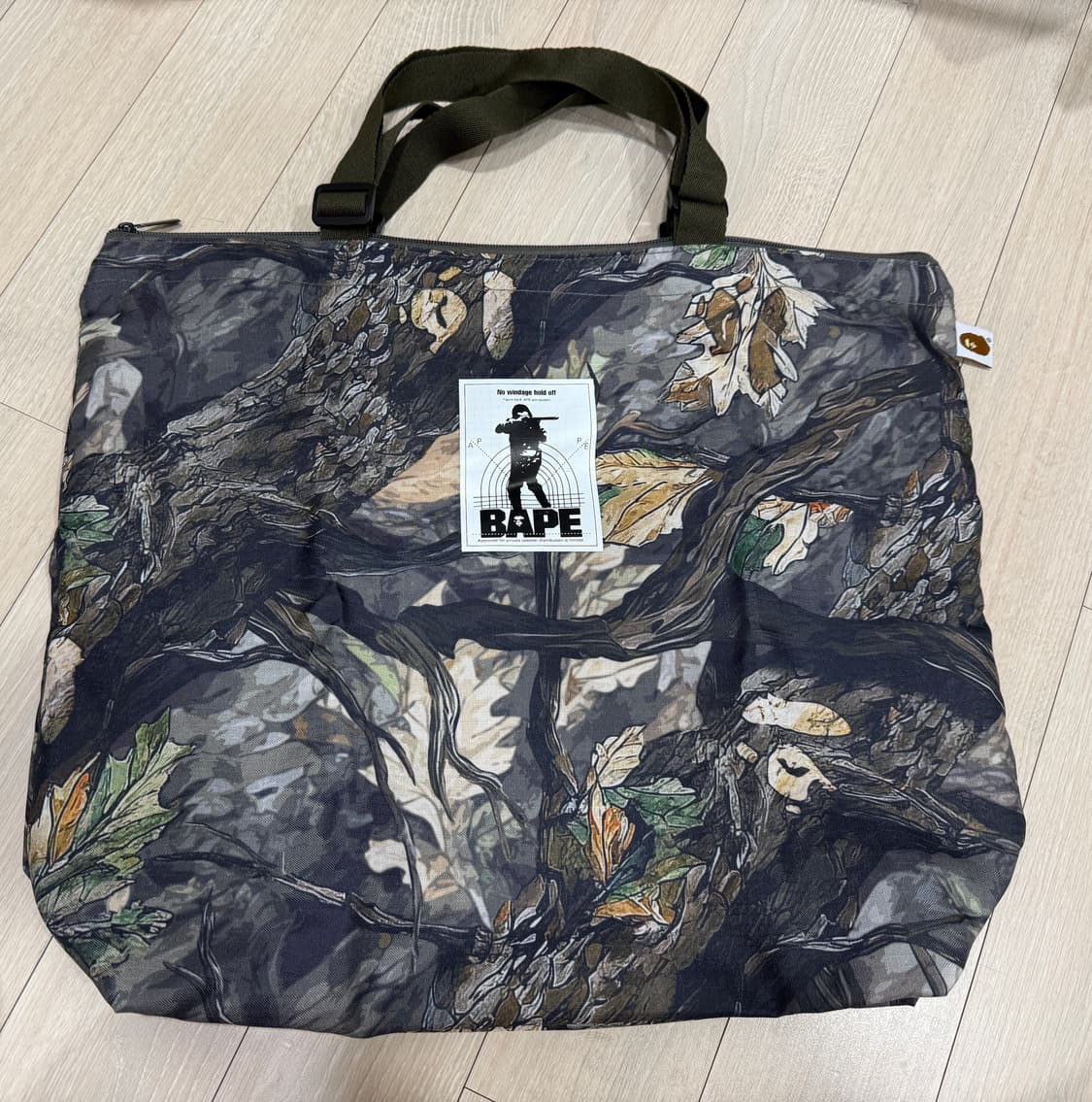 스마트 2025년 8-9월호 부록 베이프 가방 토트백 숄더백 상품이미지2