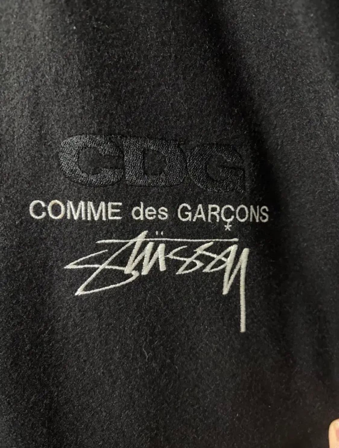 스투시 꼼데 바시티 자켓 상품이미지2