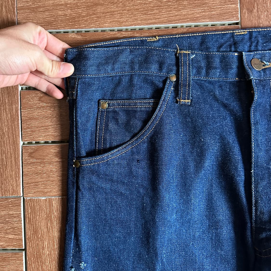 70-80‘s Wrangler w-1 denim  상품이미지4