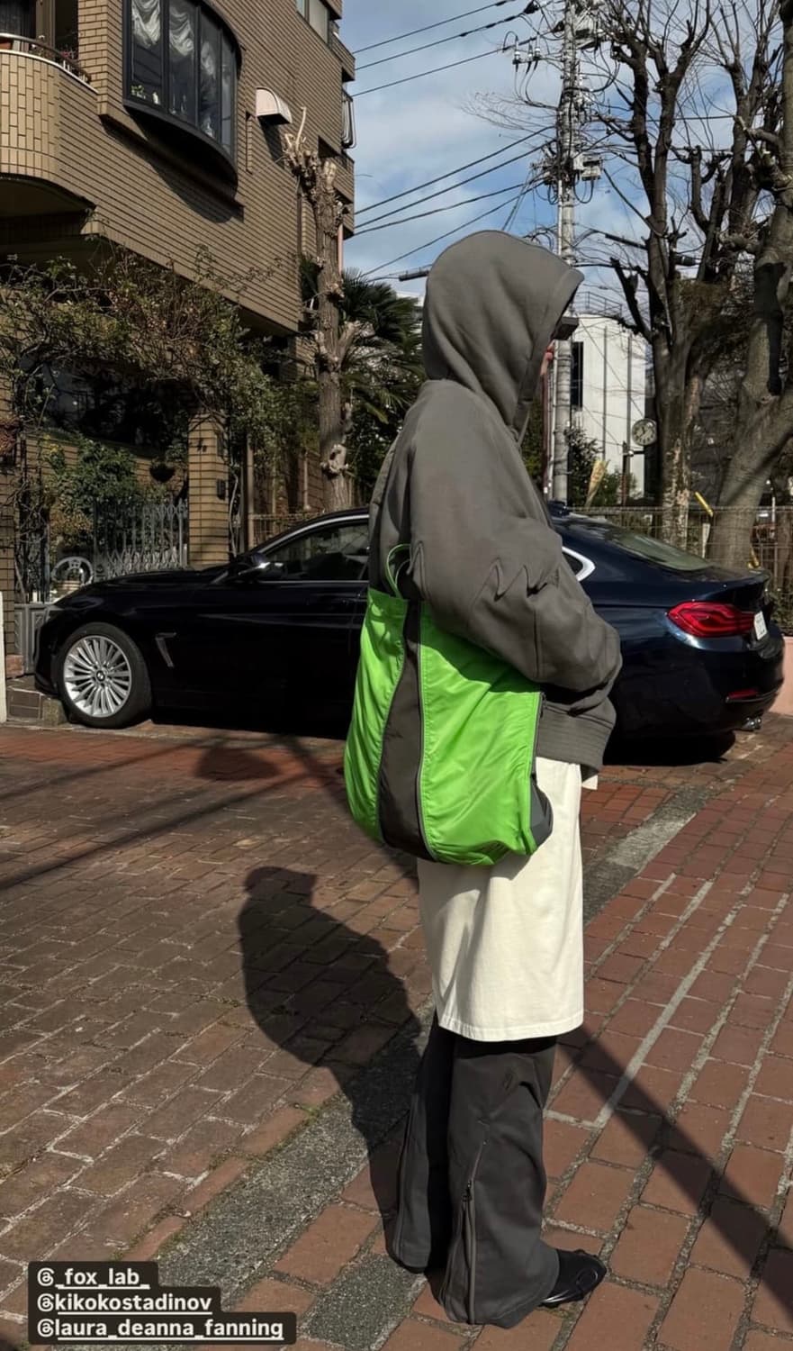 S) 키코코스타디노브 x 폭스랩 팬츠 다크쉐도우 상품이미지3