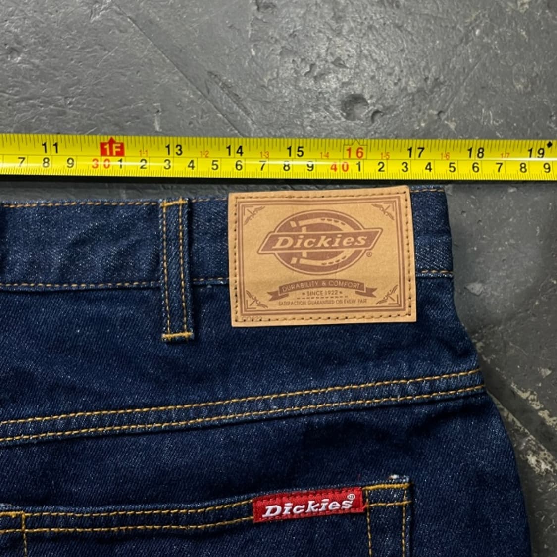 34 디키즈 와이드 데님팬츠 상품이미지7