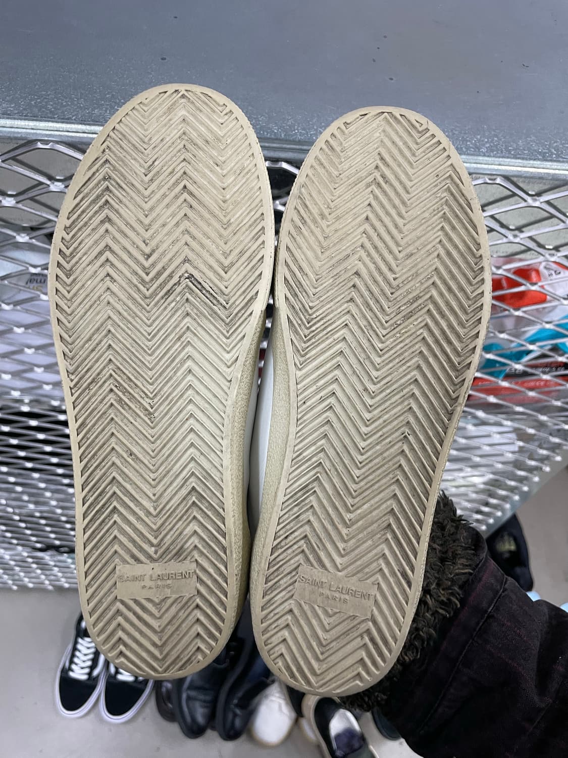 생로랑 코트 클래식 화이트 41.5 상품이미지6