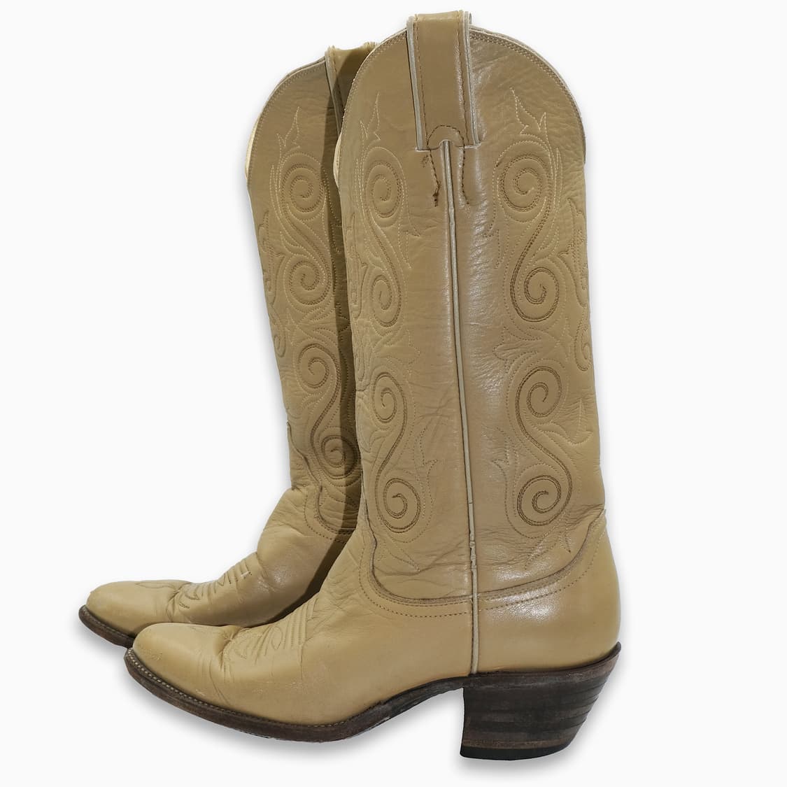 저스틴(Justin) 웨스턴 레더 부츠 7B(235-240)사이즈 BT 상품이미지3