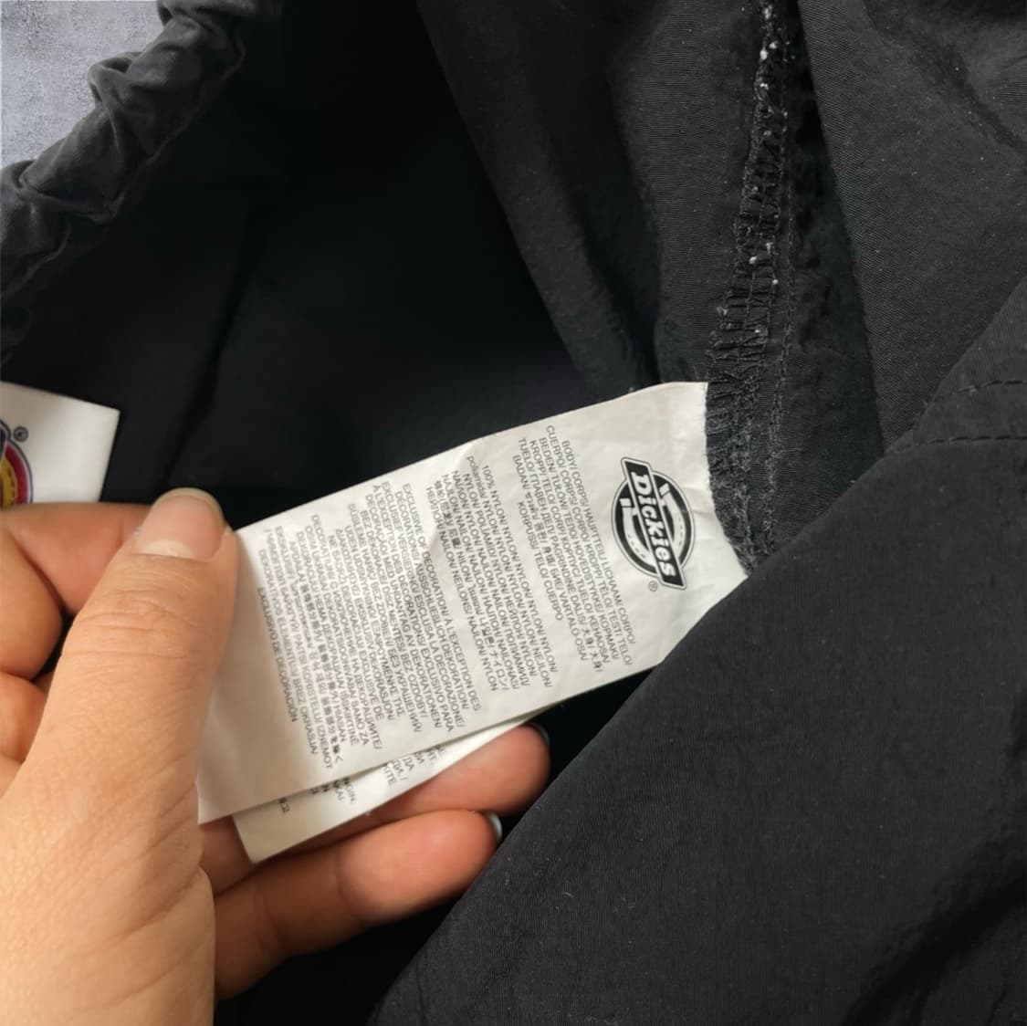 디키즈 Dickies 블랙 퍼티그 라이트 나일론 팬츠 M 상품이미지4