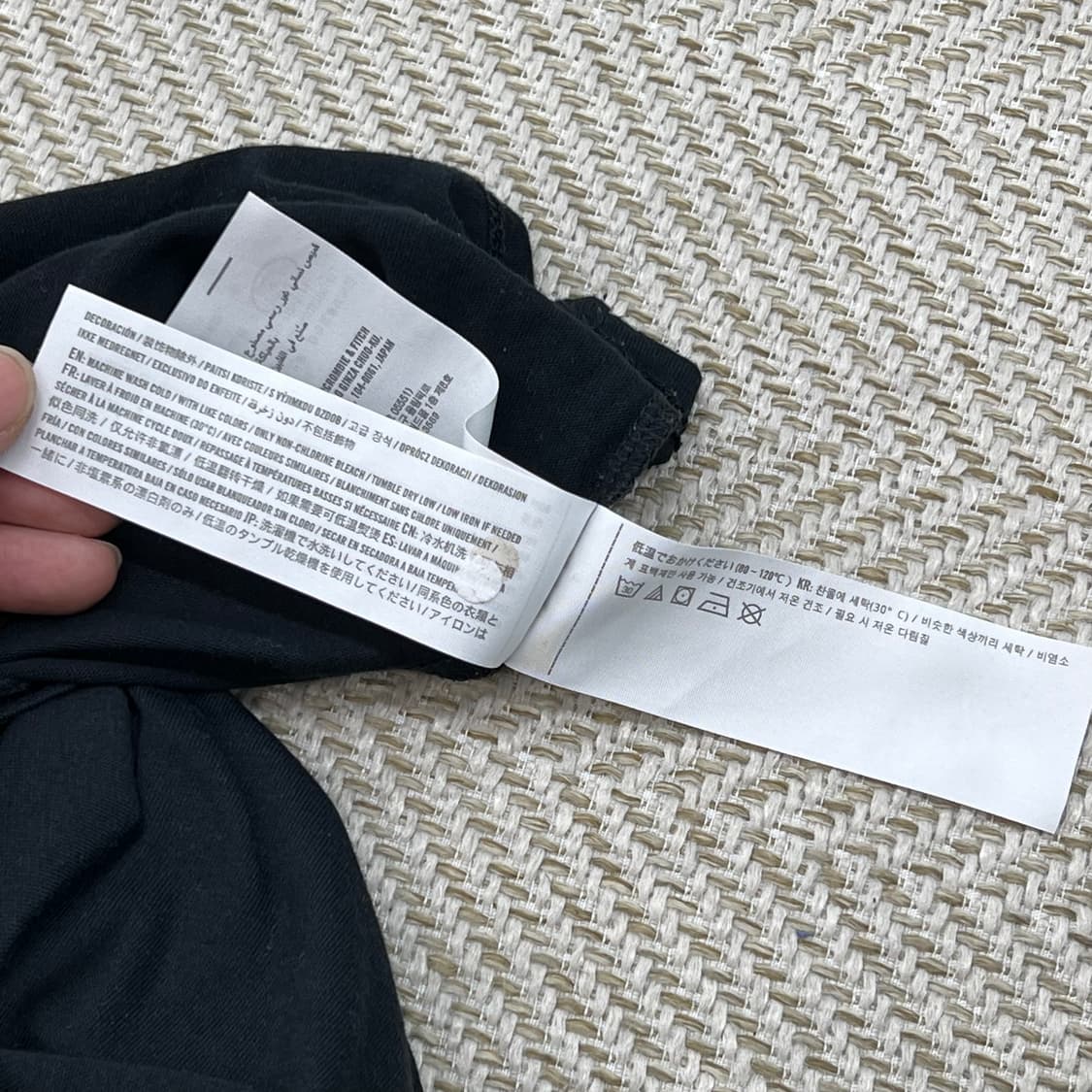 아베크롬비 자수 로고 반팔티 r3954 상품이미지7