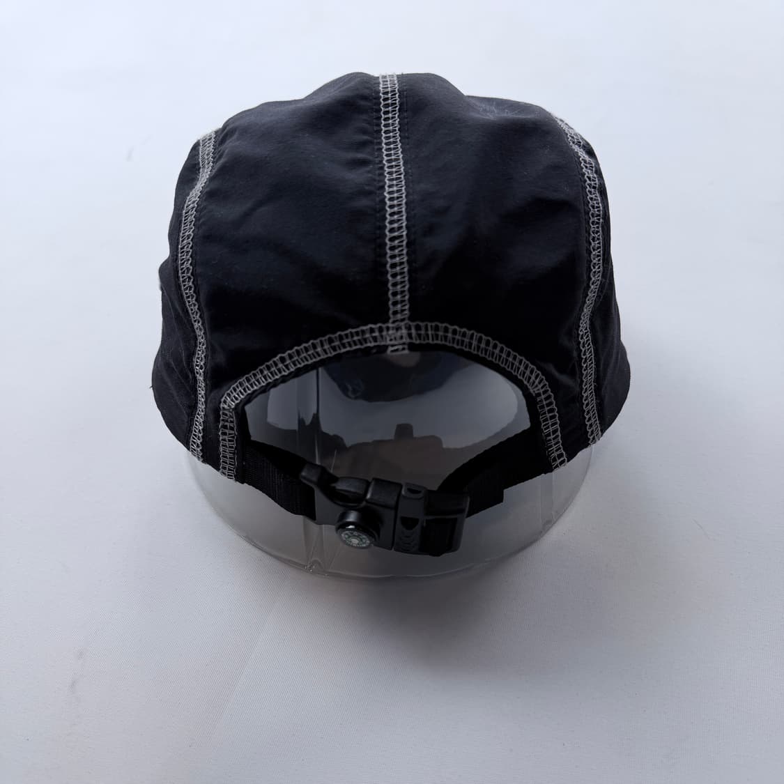 슈프림 23SS 리플렉티브 스티치 캠프캡 블랙 상품이미지3