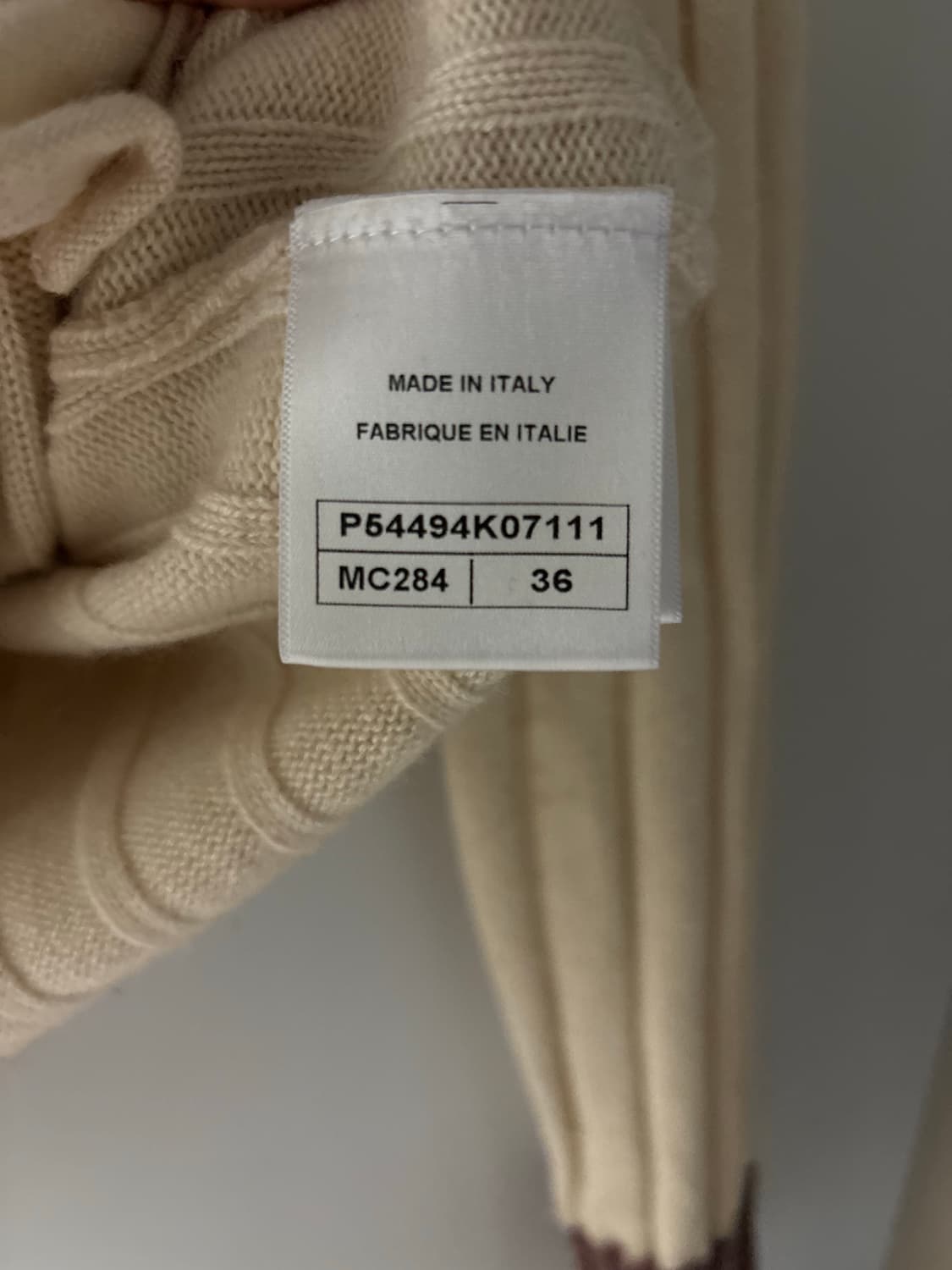 샤넬 빈티지 캐시미어 가디건  상품이미지5