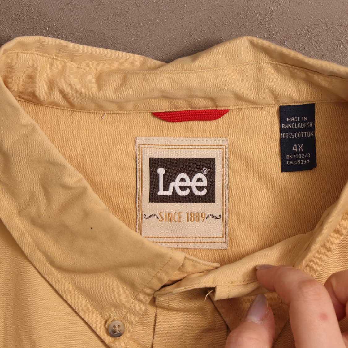 Lee 코튼 워크셔츠 A1567 상품이미지3