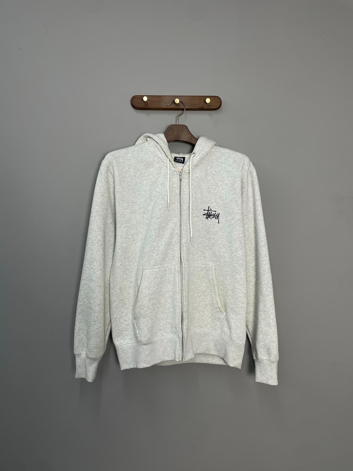 스투시 베이직로고 후드집업 H2147 상품이미지3