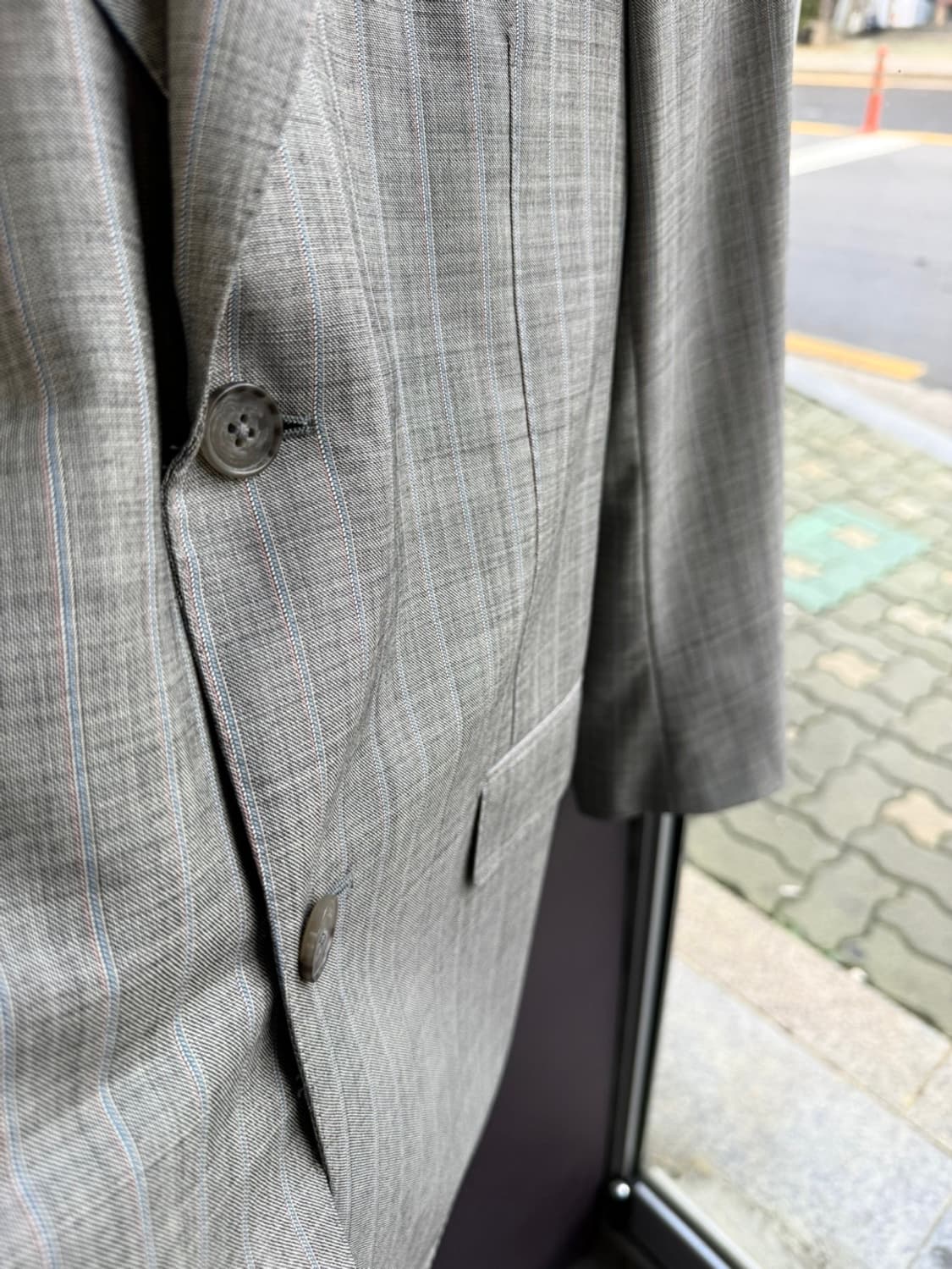 48R/ 에르메네질도 제냐 Micro Tic 수트 자켓 상품이미지6