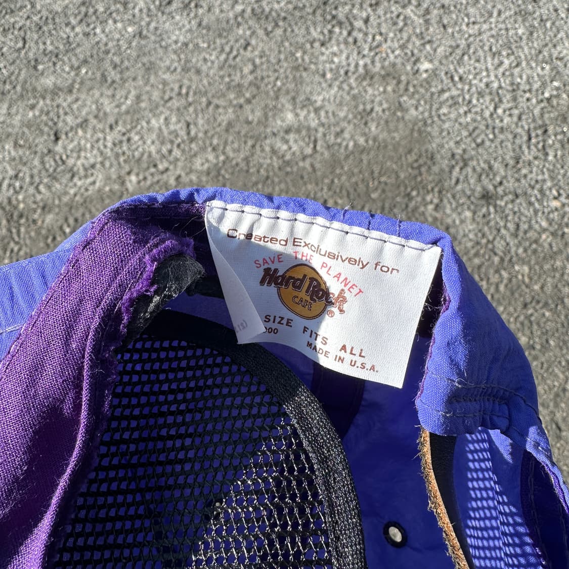 vintage usa houston hard rock cafe cap 상품이미지5