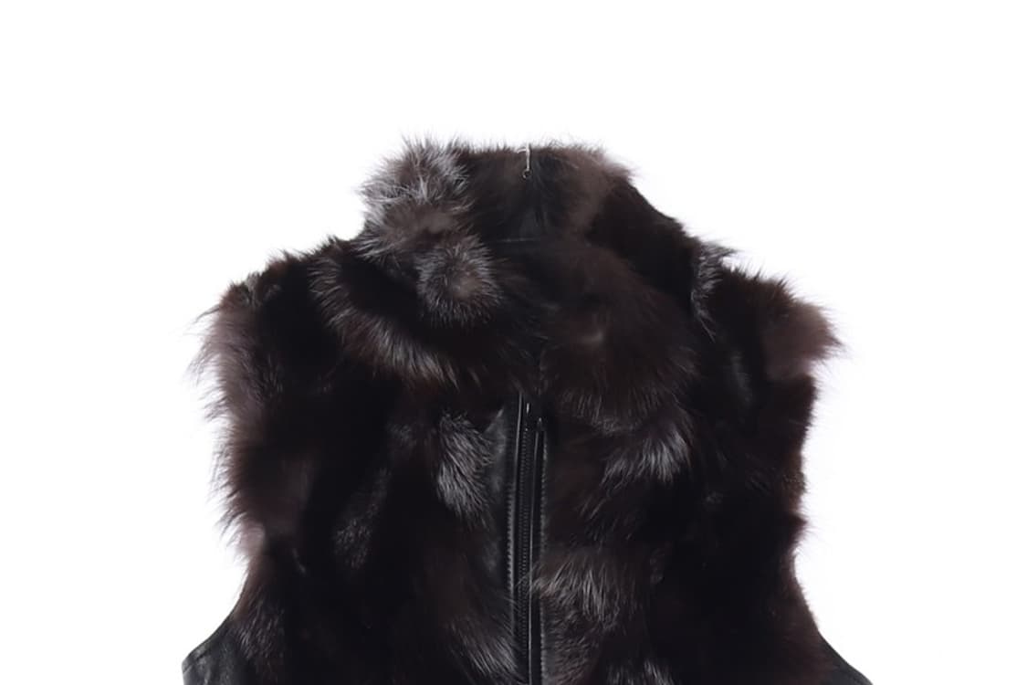 폭스퍼 양가죽 베스트 상품이미지4