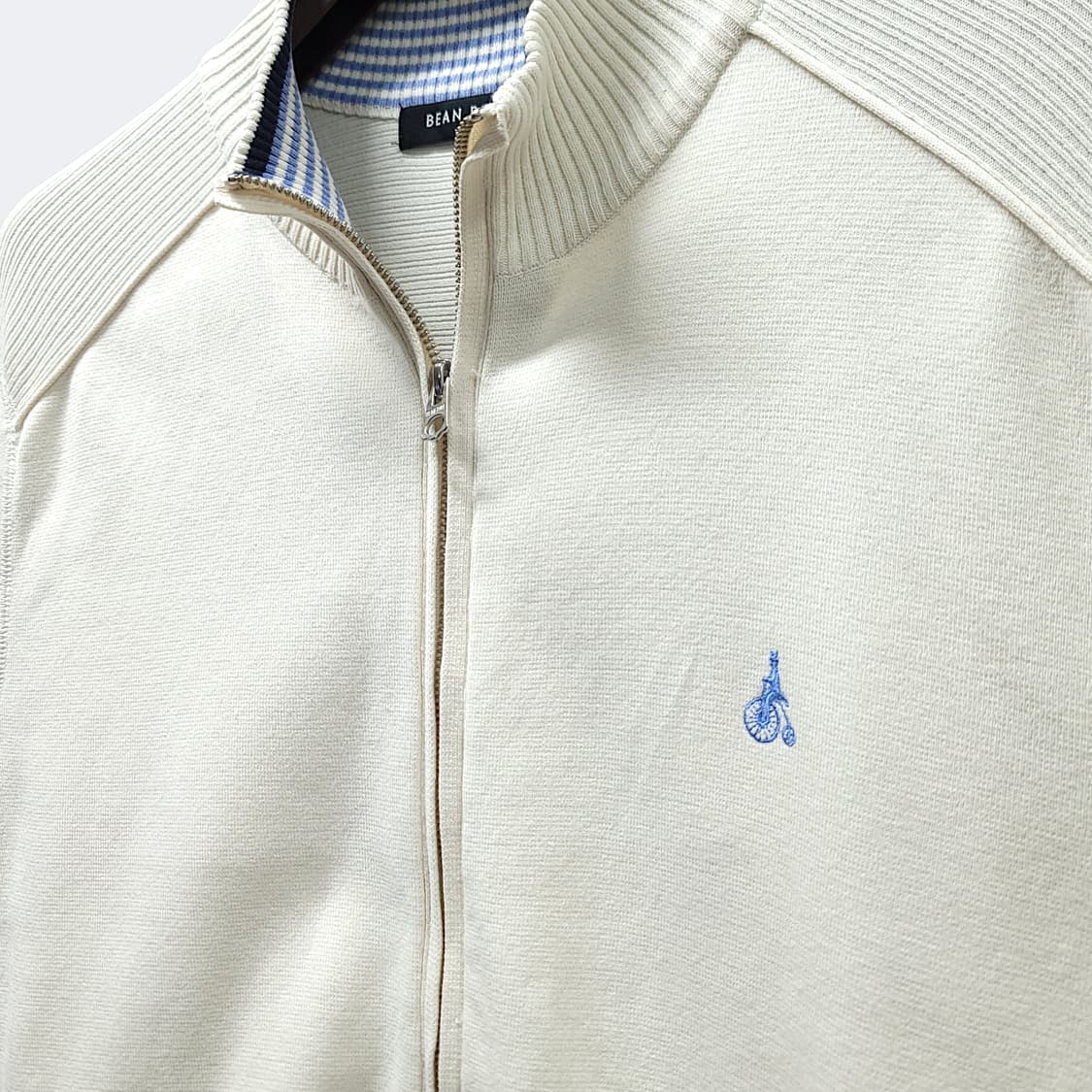 [105] 빈폴 아이보리 풀집업 가디건 상품이미지5