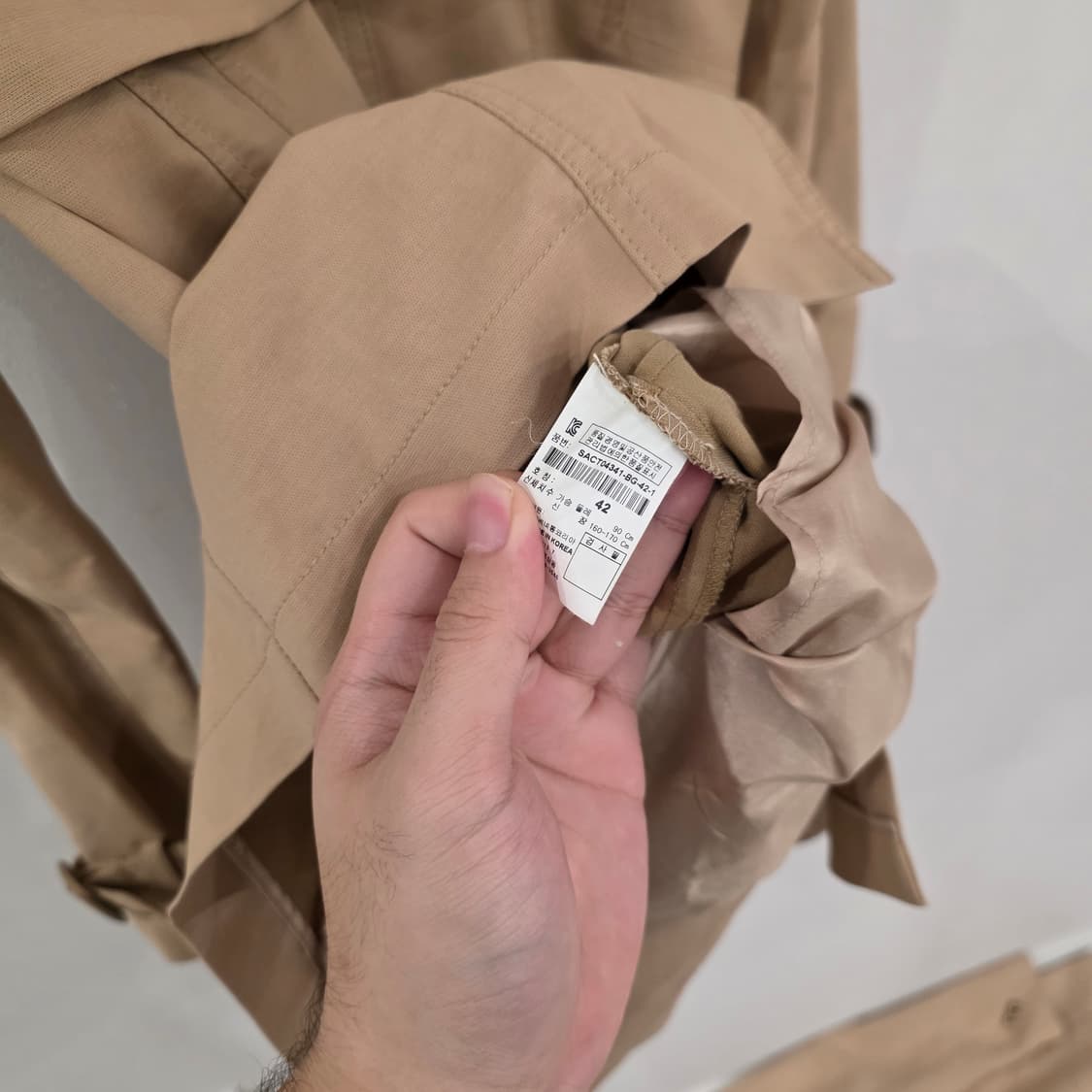 SISTLEY 시슬리 여성 트렌치 코트 42사이즈 상품이미지6