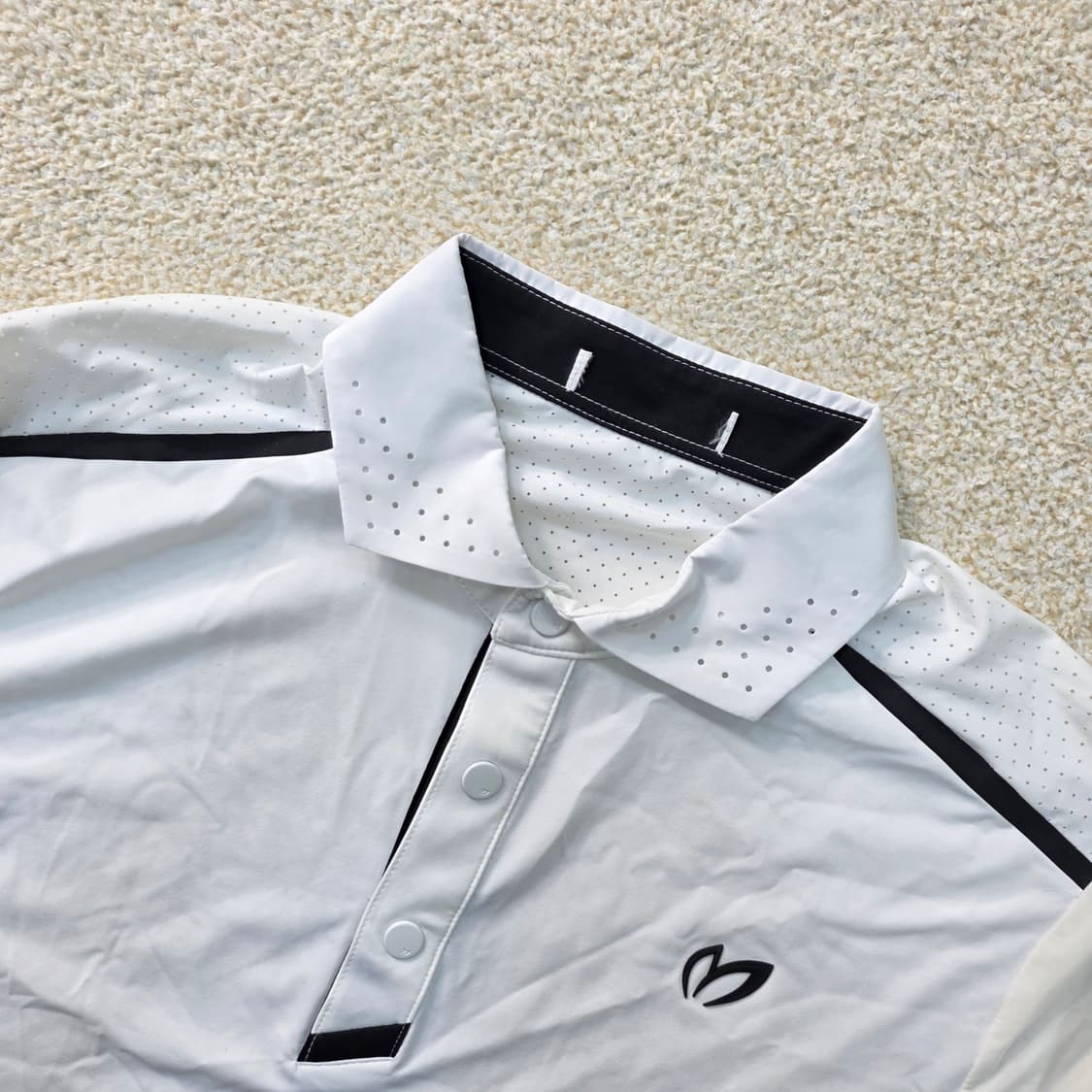 [실측확인] 마스터바니 에디션 골프 카라 긴팔티셔츠 1217J1 상품이미지2