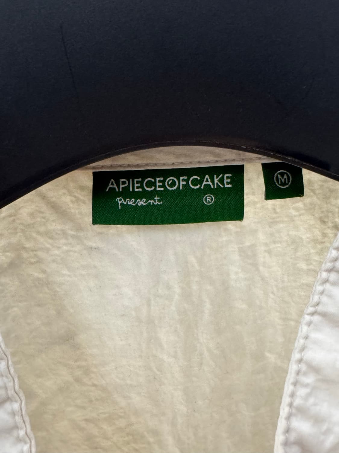 Apiece of cake 화이트 집업 자켓 점퍼M 상품이미지3