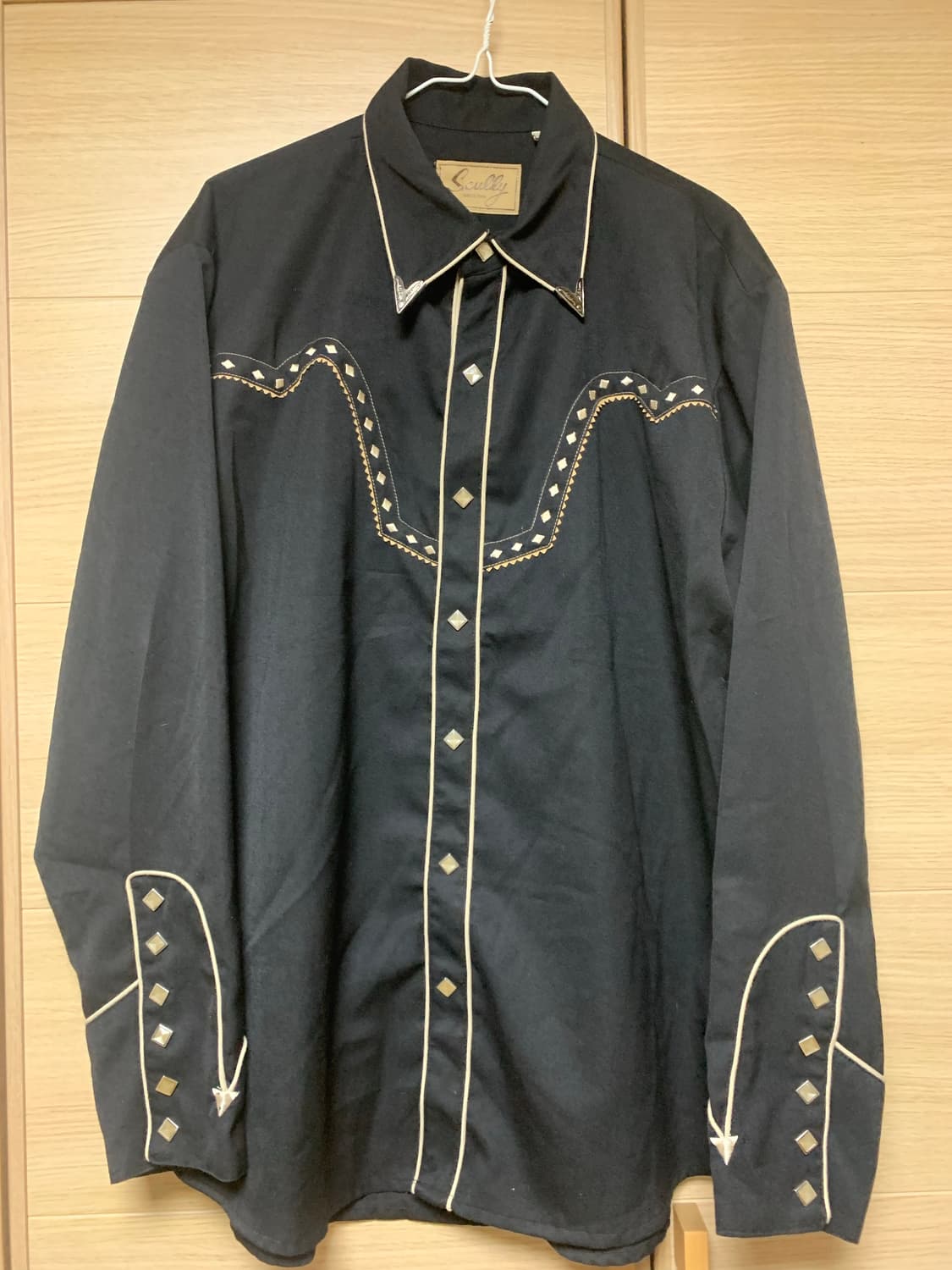 빈티지 Scully 스컬리 웨스턴 스터드 셔츠 rockabilly 상품이미지1
